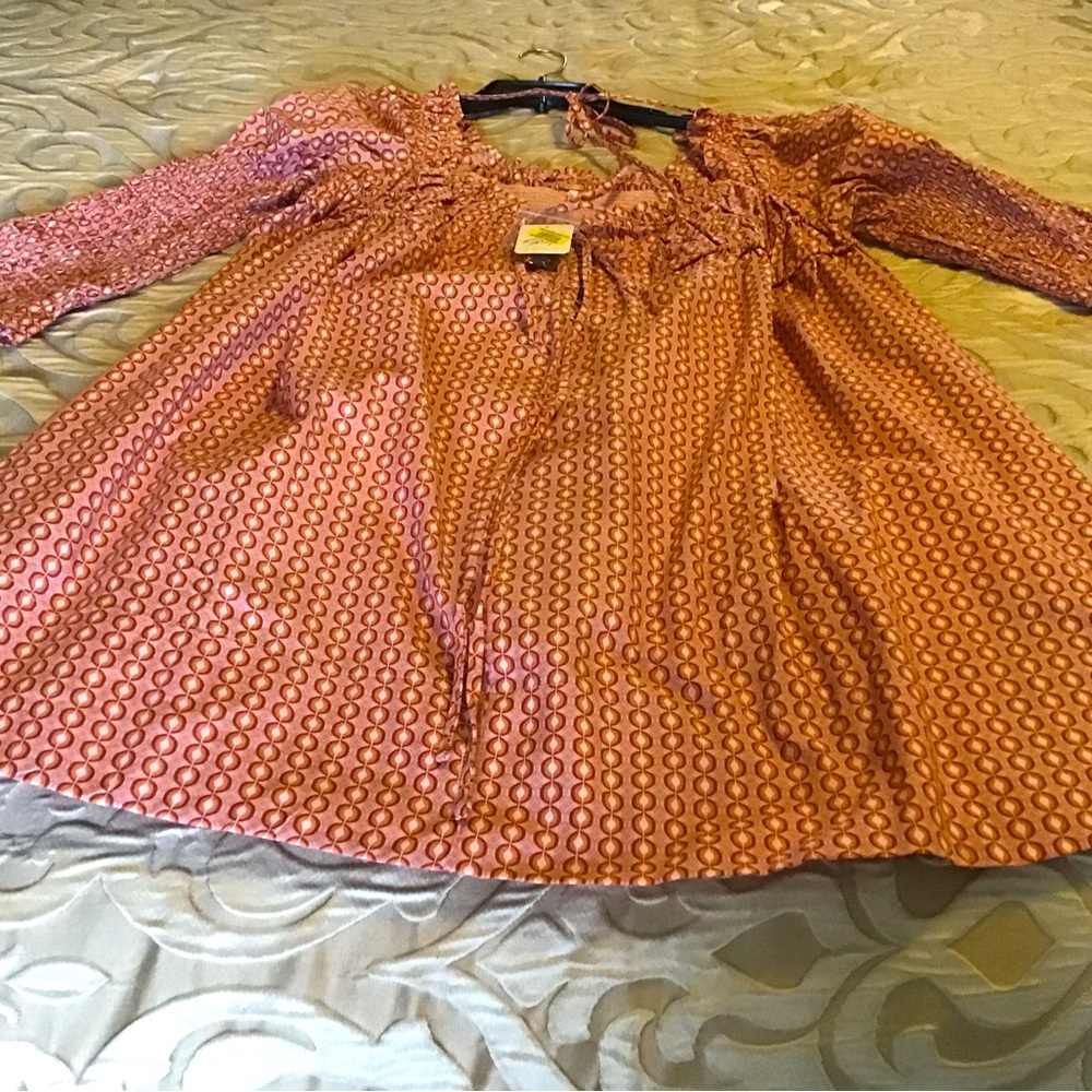 FREE PEOPLE COTTON DRESS, Medium, 100% cotton, NWT from Dillards